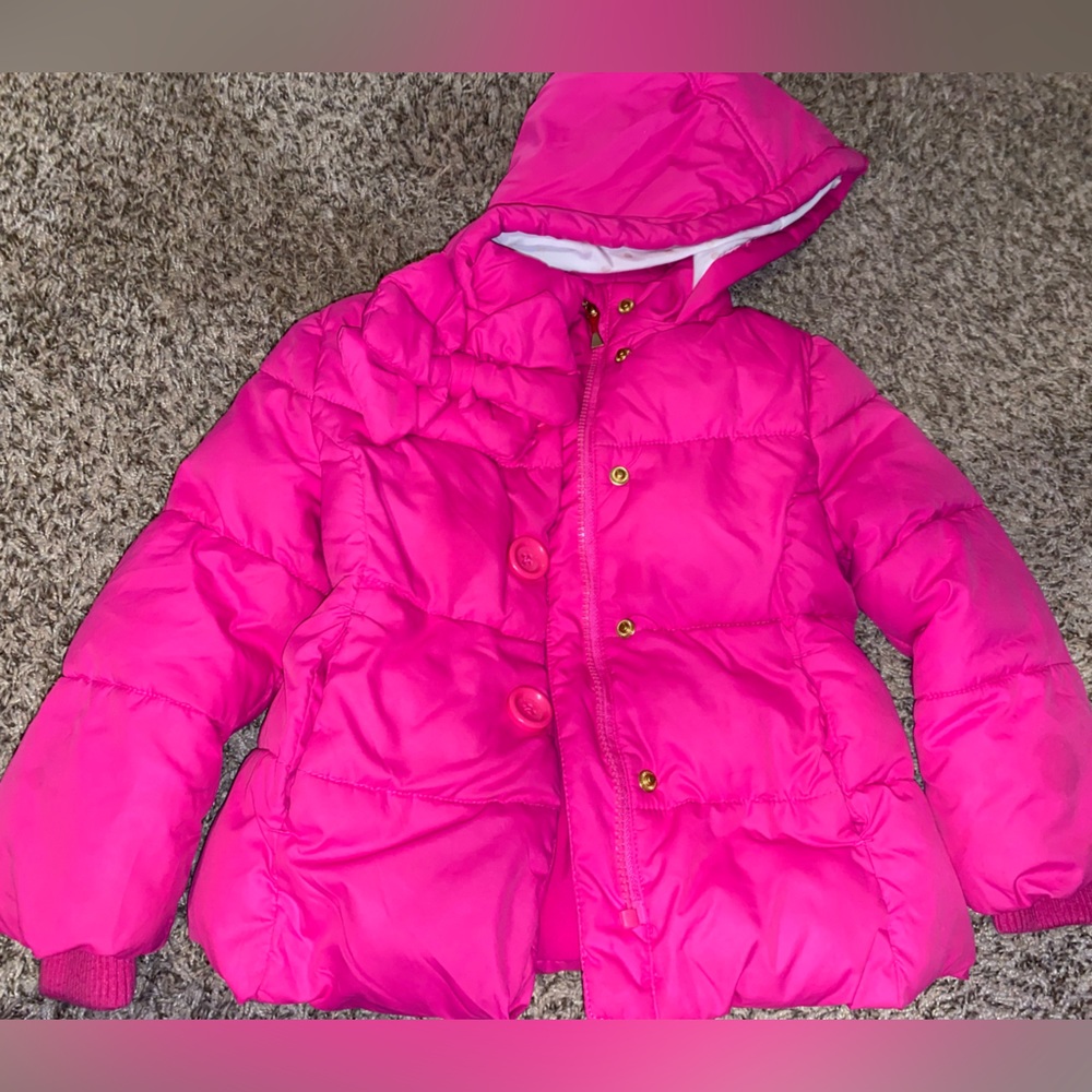 Kate Spade Pink Girl’s Puffer Coat